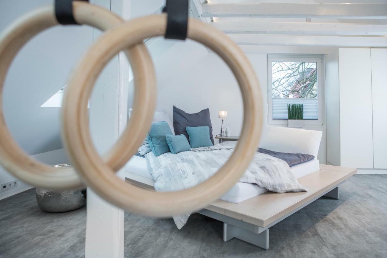 Design-Studiowohnung Haegestrasse Gütersloh Extérieur photo
