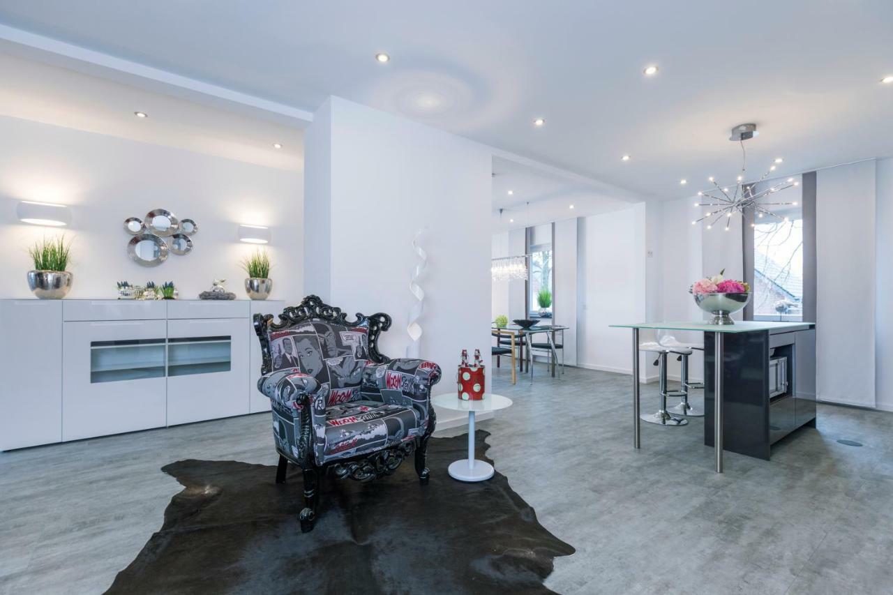 Design-Studiowohnung Haegestrasse Gütersloh Extérieur photo